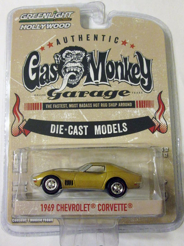 Greenlight Gas Monkey Garage 1969 Chevrolet Corvette E/1:64