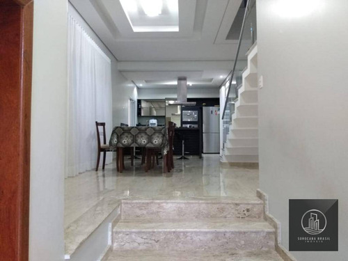 Imagem 4 de 30 de Sobrado Com 4 Dormitórios À Venda, 297 M² Por R$ 1.350.000,00 - Condomínio Vila Dos Inglezes - Sorocaba/sp - So0249