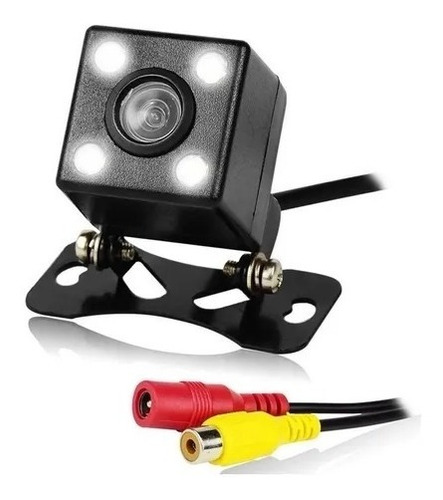  Camara Auto Retroceso Visión Nocturna 4 Led Ip68