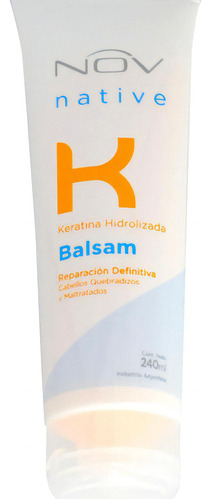 Balsam Nov Keratina Hidrolizada X 240 Ml