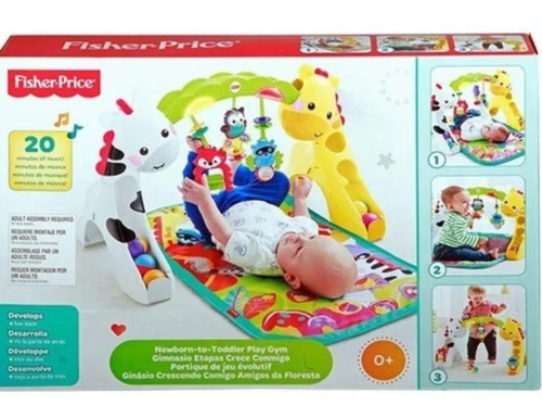 Fisher Price Gimnasio Crece Conmigo 3 En 1.