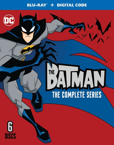 Blu Ray The Batman Complete Series 5 Temporadas Dc Marvel