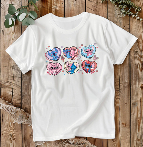 Stich Enamorado San Valentin - 14 De Febrero Para Playeras