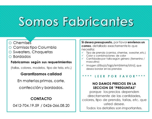 Imagen 8 de 10 de Uniformes - Chemises - Camisas - Bordados