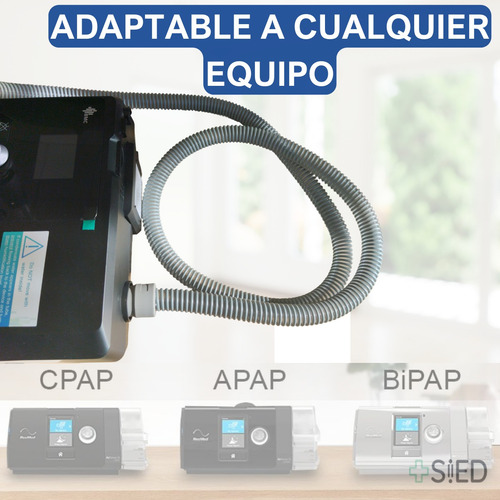 Tubuladura Para Cpap/autocpap/bpap Reutilizable Bmc 15mm