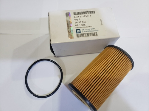 Filtro Aceite Cruze 2011 2012 2013 2014 Original Gm 93185674