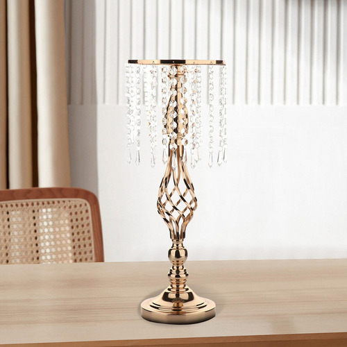 Candelabro De Cristal Para Centros De Mesa Para Bodas, Porta