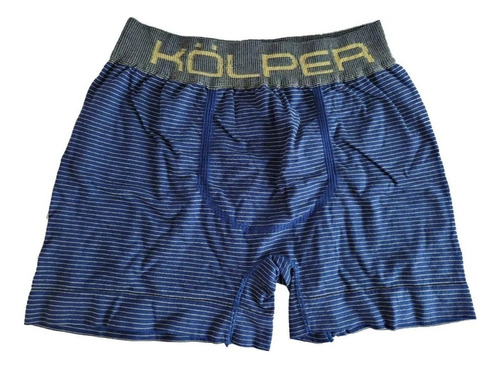 Pack X6 Kolper Boxer Rayado Algodon Hombre Art 3357 S Al Xxl