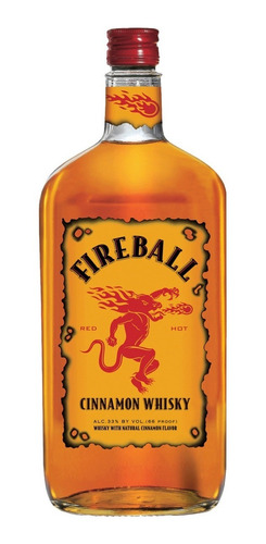 Whisky Fireball Cinnamon 750ml. Importado De Canadá - Sufin