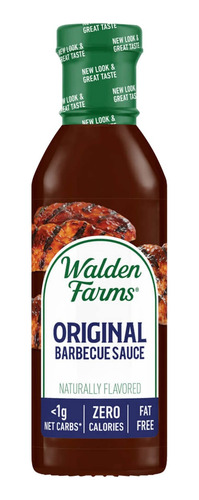 `walden Farms Salsa Bbq Original Zero Fat Free