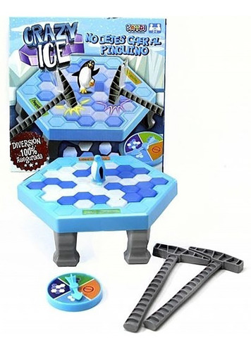 Juego De Mesa Rompe Hielo Pinguino Crazy Ice Faydi Manias