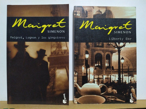 Maigret Simenon Liberty Bar / Maigret, Lognon Y Los Gansters