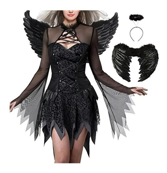 Disfraz De Angel Para Mujer Disfraces Halloween | MercadoLibre ???? Disfraz De Angel Para Mujer Disfraces Halloween | MercadoLibre ????