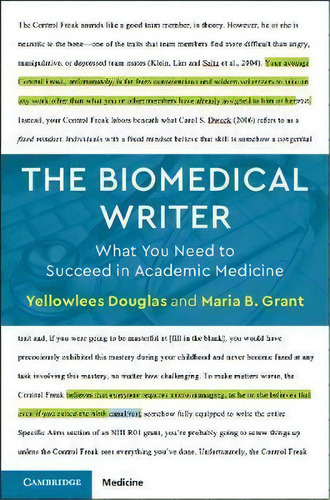 The Biomedical Writer, De Yellowlees Douglas. Editorial Cambridge University Press, Tapa Blanda En Inglés