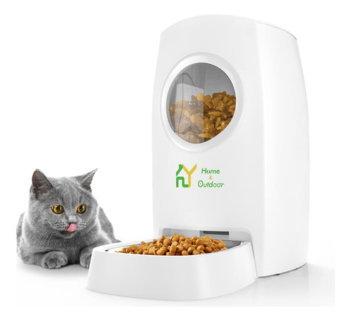 S.y. Alimentador Automtico Para Gatos De 6 Litros Con Tempor