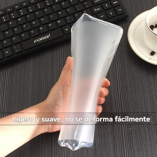 USTIYA Funda Para Samsung Galaxy Tab A9+ Plus 11" Pulgadas Case Transparent Soft Carcasa TPU Cover