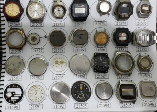 Lote 78 Sucatas Casio E Outros- Máquina Do Tempo