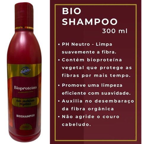 Bioshampoo Com Proteínas Vegetais Ser Mulher 300ml