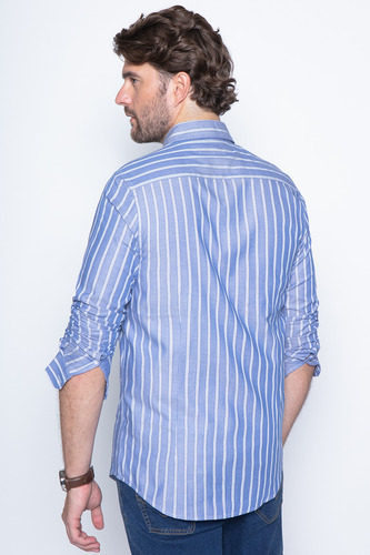 Camisa Amersam Azul Fw2024 New Man