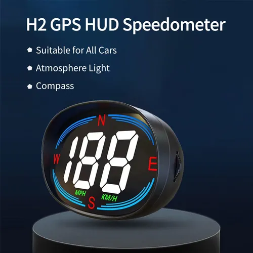 Hxexplore Velocimetro Gps Con Pantalla Lcd Hud Con Alarma De
