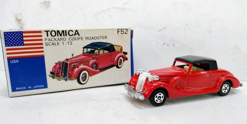 Tomica Packard Coupe Roadster F52 Made In Japan