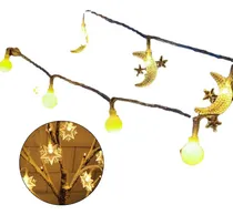 Comprar Luces Led Estrellas Decorativas 10m 100led Luces Led Cadena