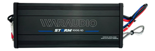 Amplificador Marino Waraudio Para Bajos Storm1000.1d Mini Color Storm 1000.1d