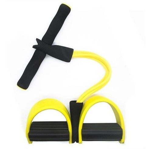 Elastico Extensor 4 Tubos Academia Abdominal Corda Exercicio