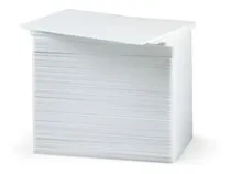 Comprar 100 Tarjetas De Pvc Para Credenciales Mca Zebra 30ml Blanca
