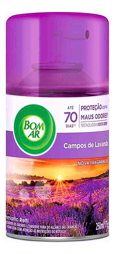Kit C/ 2 Refil Freshmatic Bom Ar Airwick Lavanda Ou Citrus Cor Aroma Campos De Lavanda