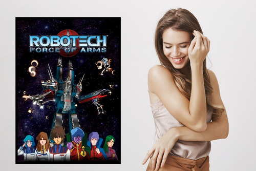 Poster De Robotech La Fuerza De Las Armas