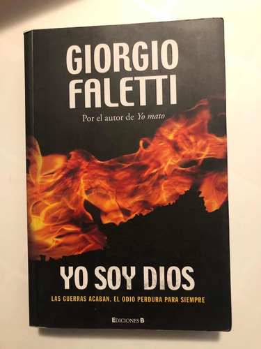 Libro Yo Soy Dios - Giordio Faletti - Excelente Estado