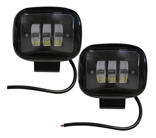 Kit Faro Auxiliar Cree Led 30w Auto Moto 4x4 Off Road F3 X 2