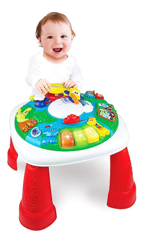 Mesa De Bebe Didactica Interactiva Musical Con Luces Nueva