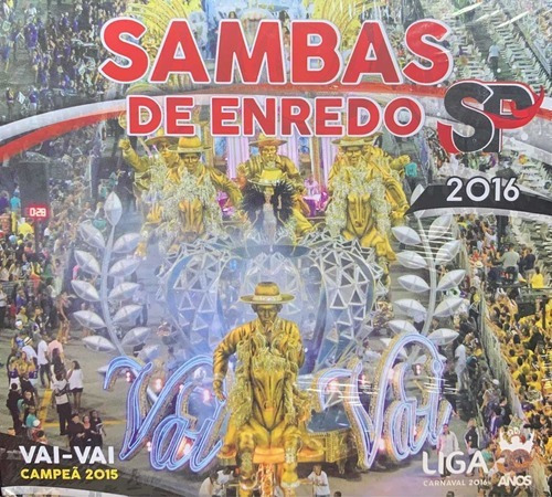 Cd Sambas De Enredo 2016 Sp(duplo)100% Original,promoção