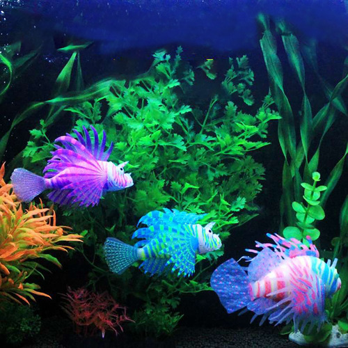 Imagen 2 de 9 de Acuario Peces Tanque Artificial Peces Decoración Acuario