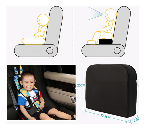 Silla De Asiento De Bebé Portátil Con Cojín De Seguridad Par