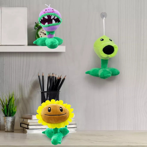 Ggy Nuevas 3 Piezas De Plantas Vs. Zombies Vs. Juguetes