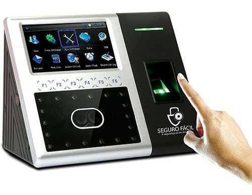 Controle De Acesso Facial- 500 Rostos E 2000 Biometrias