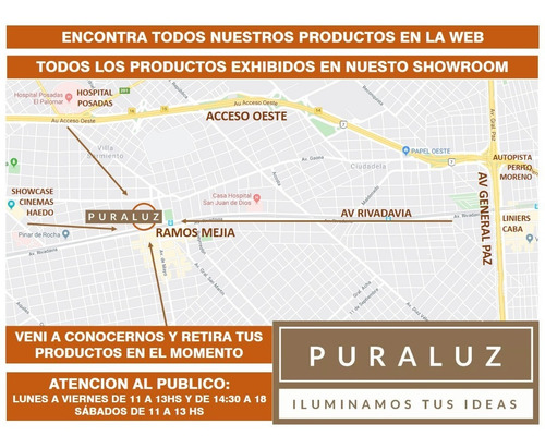 Panel Plafon Led 24w Spot Redondo Luz Blanco Calido Circular