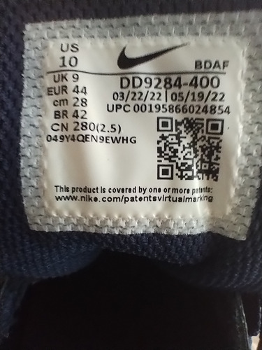 Zapatillas Nike Flex Experience Run 11. Talle 43 Arg. Us 10.