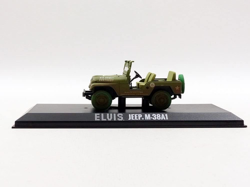 Imagen 3 de 5 de Elvis Presley Jeep M-38a1 Greenlight 1:43