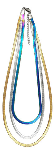 Collar Triple 45cm Acero Inoxidable