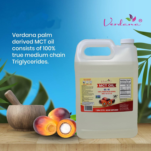 Aceite Mct Derivado De Almendra De Palma Verdana, 3,78 L, Ap