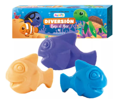 Millanel Jabón De Tocador Infantiles Set X 3