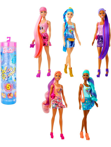 Barbie Color Reveal Muñeca Totally Denim Looks De Mezclilla