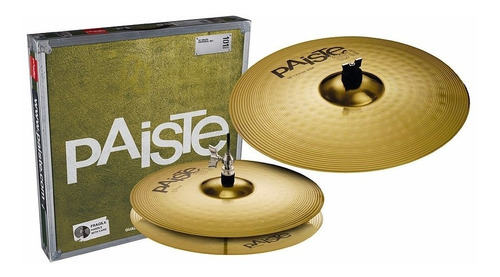 Set Platillos Paiste 101 Essential Hi-hat 13 + Crash Ride18.