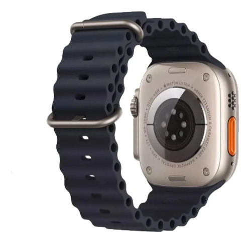 Smartwatch Z69 Ultra Reloj Inteligente Magsafe + Malla Extra Negro Liso Negro