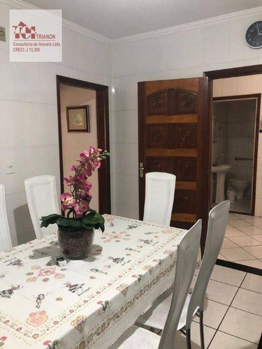 Imagem 24 de 30 de Sobrado Com 3 Dormitórios À Venda, 203 M² Por R$ 590.000,00 - Vila Curuçá - Santo André/sp - So0627