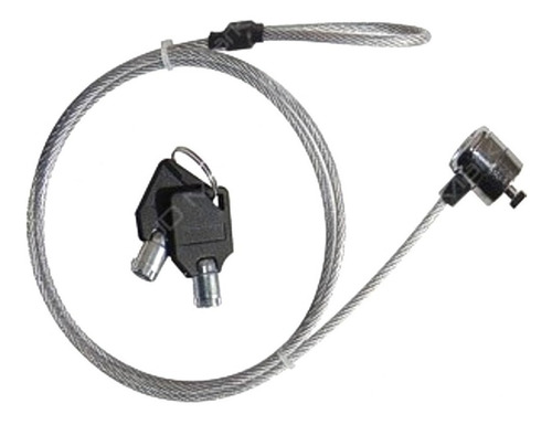 Imagen 1 de 3 de Guaya De Seguridad Con 2 Llaves Para Portátil, Monitor, Etc.